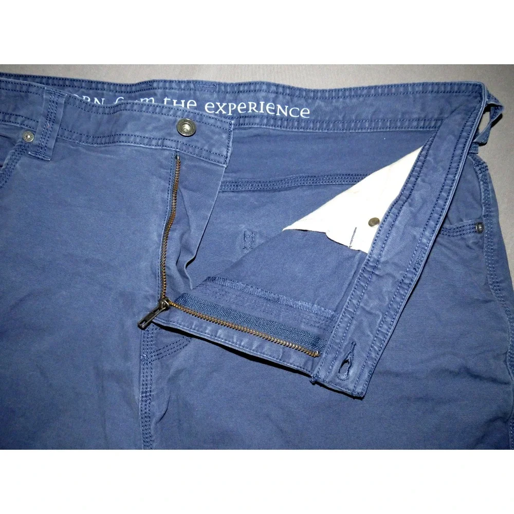 PRANA Cotton Blend Stretch Blue 9